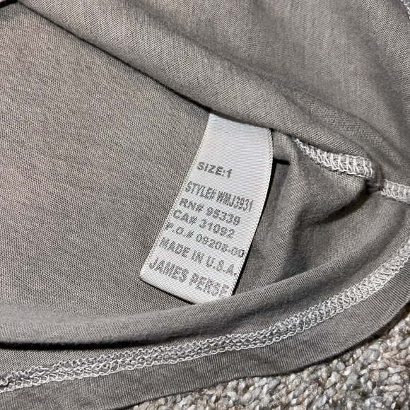 James Perse Relaxed Casual T-Shirt Size 1 Small - Picture 6 of 7